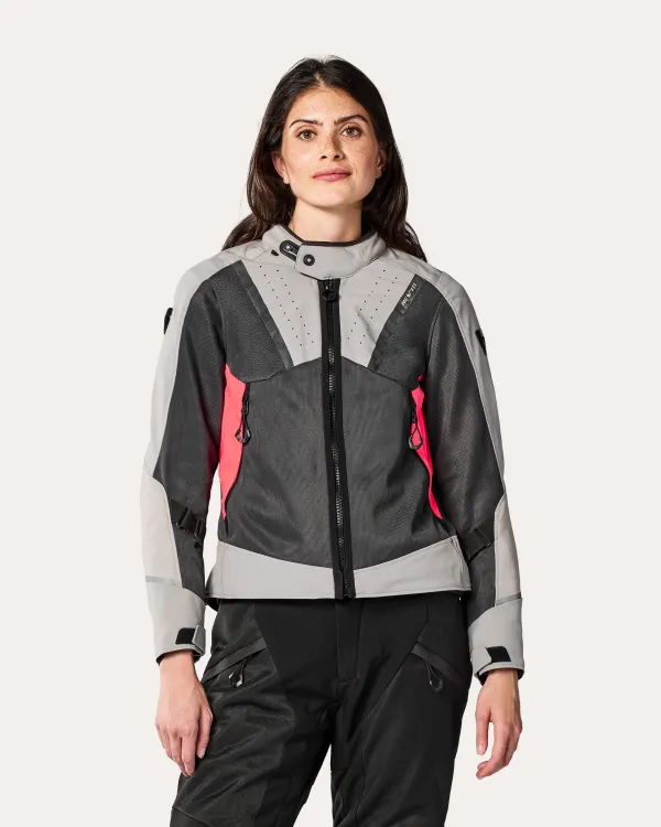 REV'IT Motorjassen-Airwave 4 Ladies Motorjas Grey/Pink