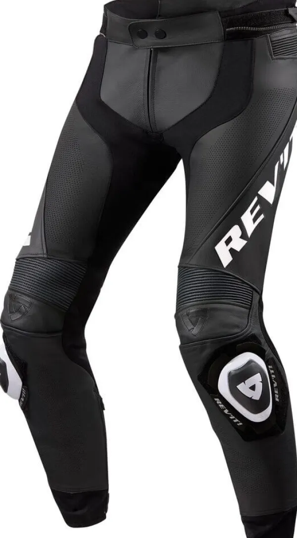 REV'IT Motorbroeken-Apex Motorbroek Black/White