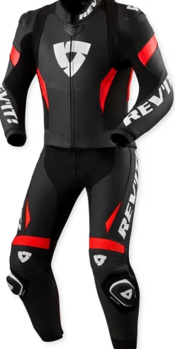 REV'IT Motorpakken-Argon 3 Combi Black/Neon Red