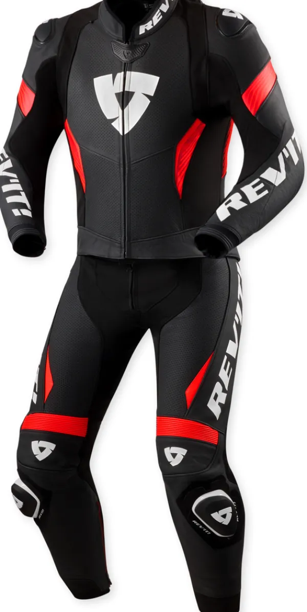 REV'IT Motorpakken-Argon 3 Combi Black/Neon Red