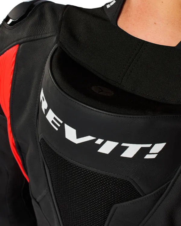 REV'IT Motorpakken-Argon 3 Combi Black/Neon Red