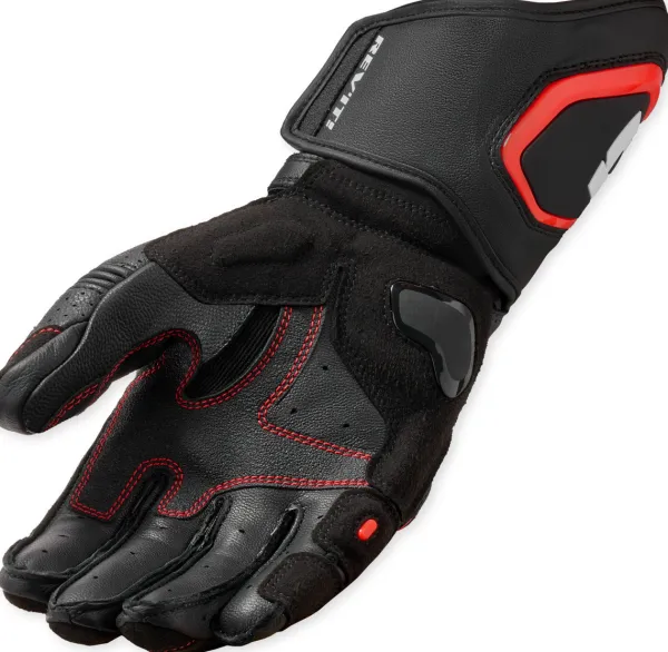 REV'IT Motorhandschoenen-Argon 3 Gove Back/Neon Red