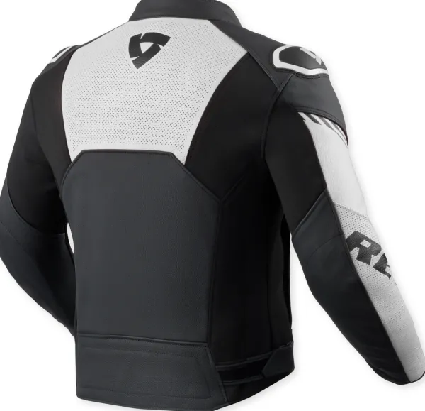 REV'IT Motorjassen-Argon 3 Motorjas Black/White