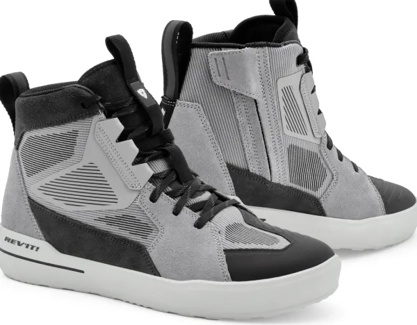 Heren REV'IT Heren Motorschoenen|Casual Motorschoenen-Arrow 2 Air Shoes Grey/White