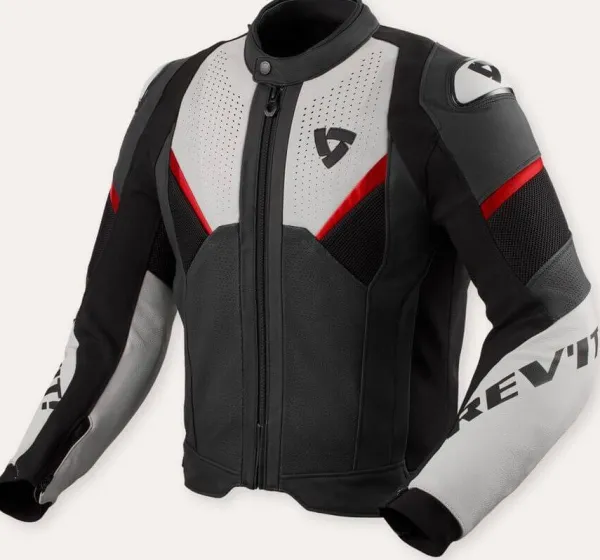 REV'IT Motorjassen-Automate Motorjas Black/Light Grey
