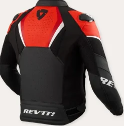 REV'IT Motorjassen-Automate Motorjas Black/Neon Red