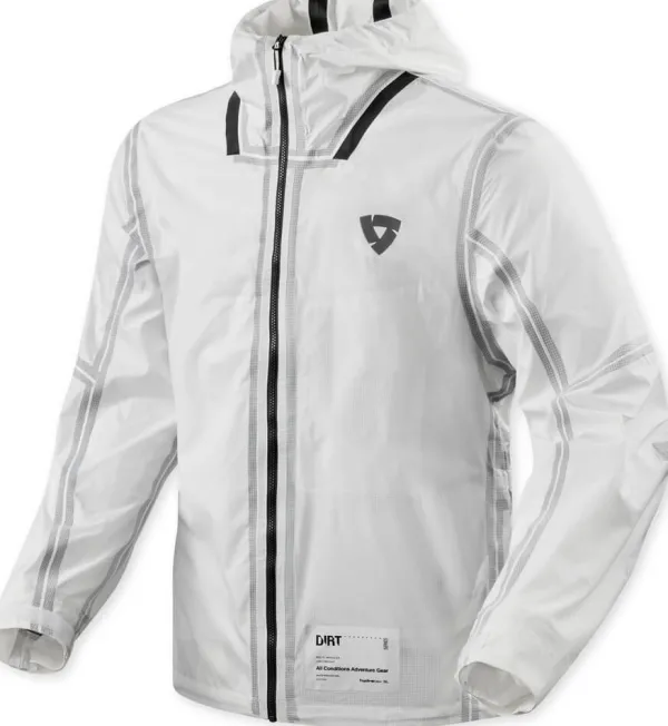 REV'IT Regenkleding-Barrier 2 H2O Rainjacket White