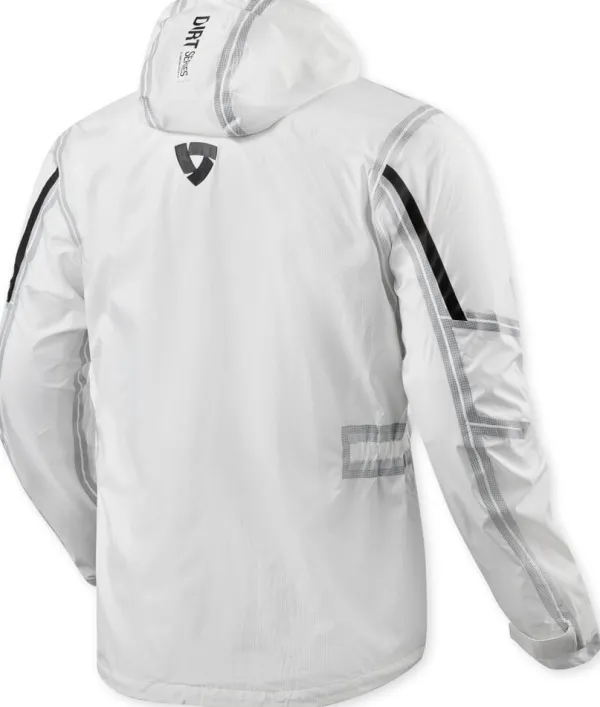 REV'IT Regenkleding-Barrier 2 H2O Rainjacket White