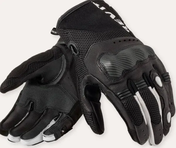 REV'IT Motorhandschoenen-Baze Gove Back/White