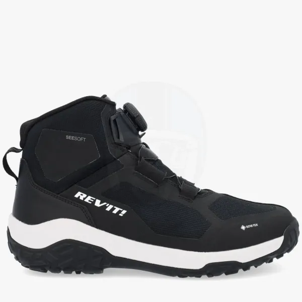 Heren REV'IT Heren Motorschoenen|Waterdichte Motorschoenen-Breccia GTX Shoes Black