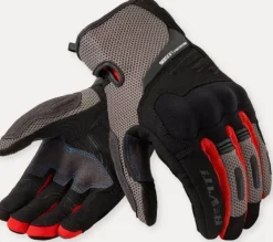 REV'IT Motorhandschoenen-Cavern Gove Grey/Red