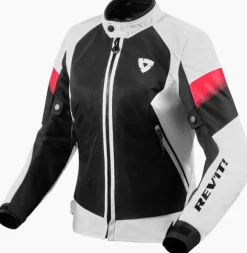 REV'IT Motorjassen-Control Air H2O Ladies Motorjas White/Black