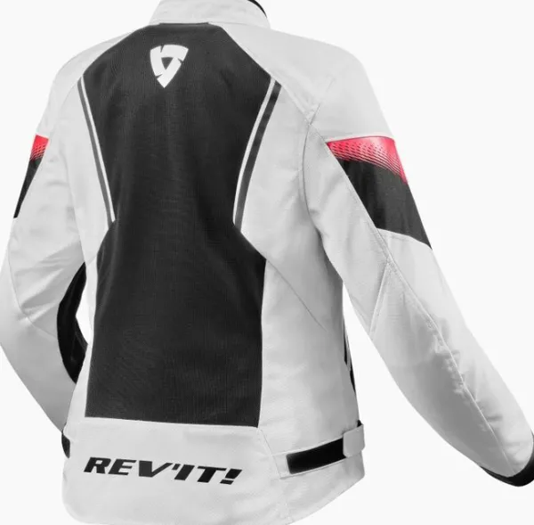 REV'IT Motorjassen-Control Air H2O Ladies Motorjas White/Black