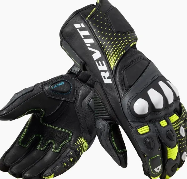 REV'IT Motorhandschoenen-Contro Gove Back/Neon Yeow