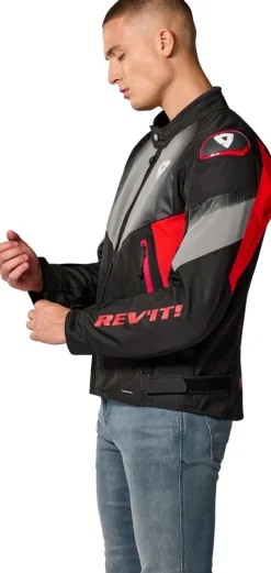 REV'IT Motorjassen-Contro H2O otorja Back/Red