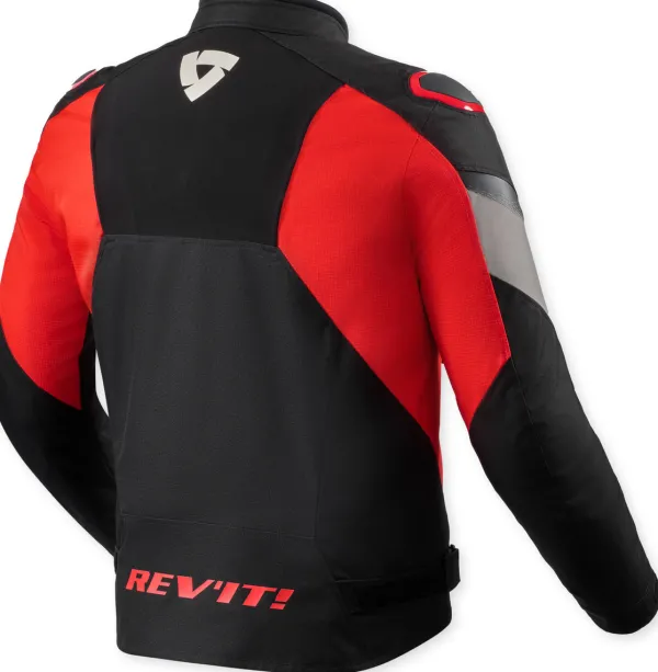 REV'IT Motorjassen-Contro H2O otorja Back/Red