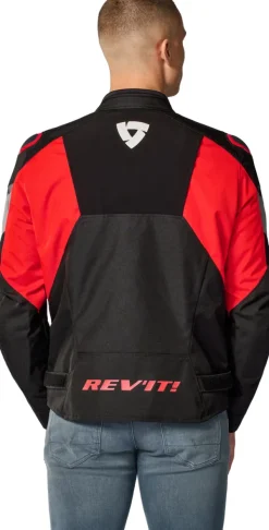 REV'IT Motorjassen-Contro H2O otorja Back/Red