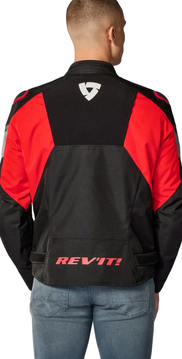 REV'IT Motorjassen-Contro H2O otorja Back/Red