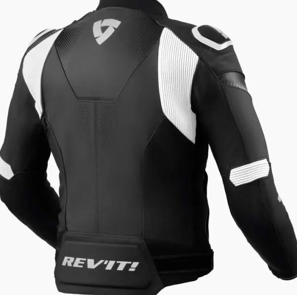 REV'IT Motorjassen-Control Motorjas Black/White