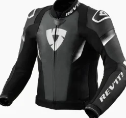 REV'IT Motorjassen-Control Motorjas Black/White