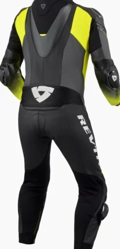 REV'IT Motorpakken-Control Onepiece Black/Neon Yellow