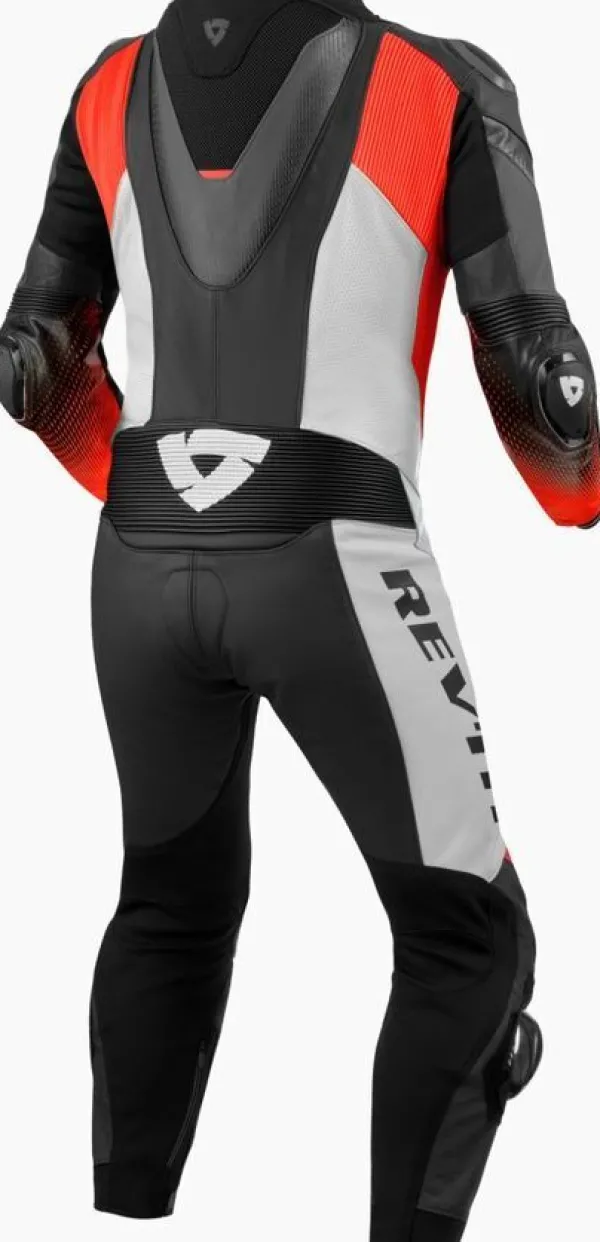 REV'IT Motorpakken-Control Onepiece Black/Neon Red