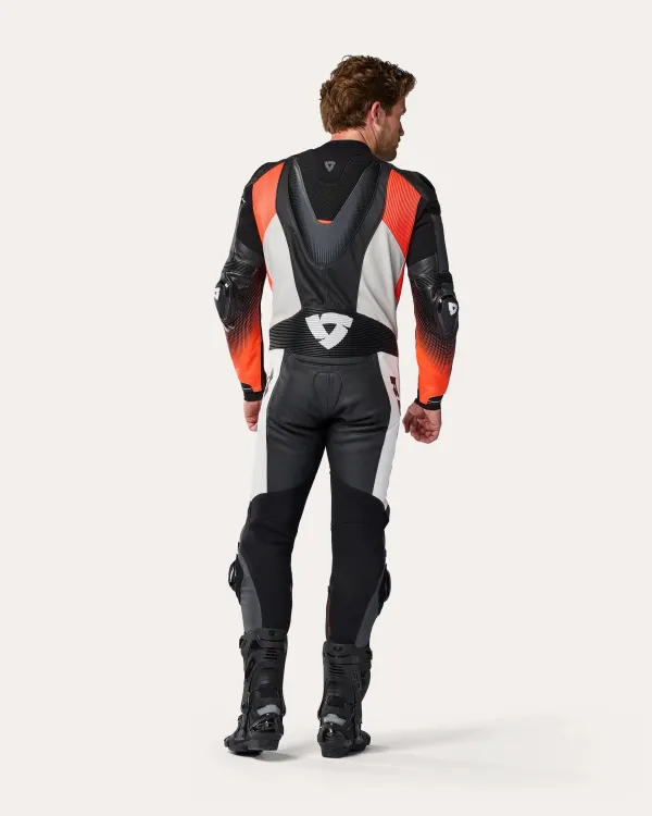 REV'IT Motorpakken-Control Onepiece Black/Neon Red