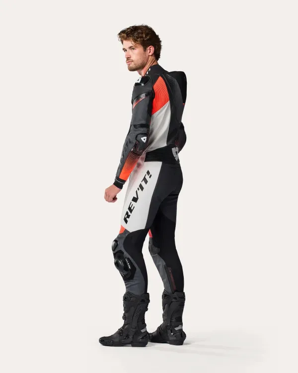 REV'IT Motorpakken-Control Onepiece Black/Neon Red
