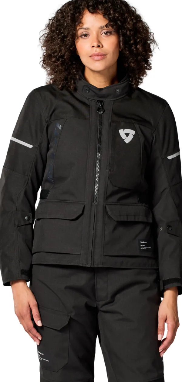 REV'IT Motorjassen-Convergent H2O Ladies Motorjas Black