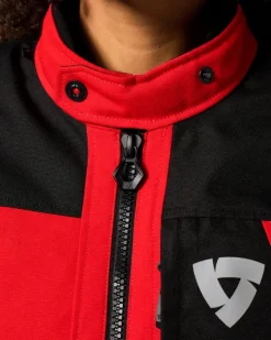REV'IT Motorjassen-Convergent H2O Ladies Motorjas Red/Black