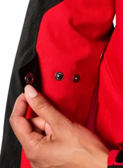 REV'IT Motorjassen-Convergent H2O Ladies Motorjas Red/Black