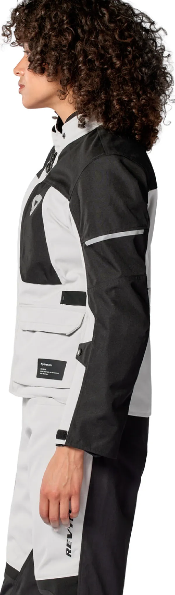 REV'IT Motorjassen-Convergent H2O Ladies Motorjas Silver/Black