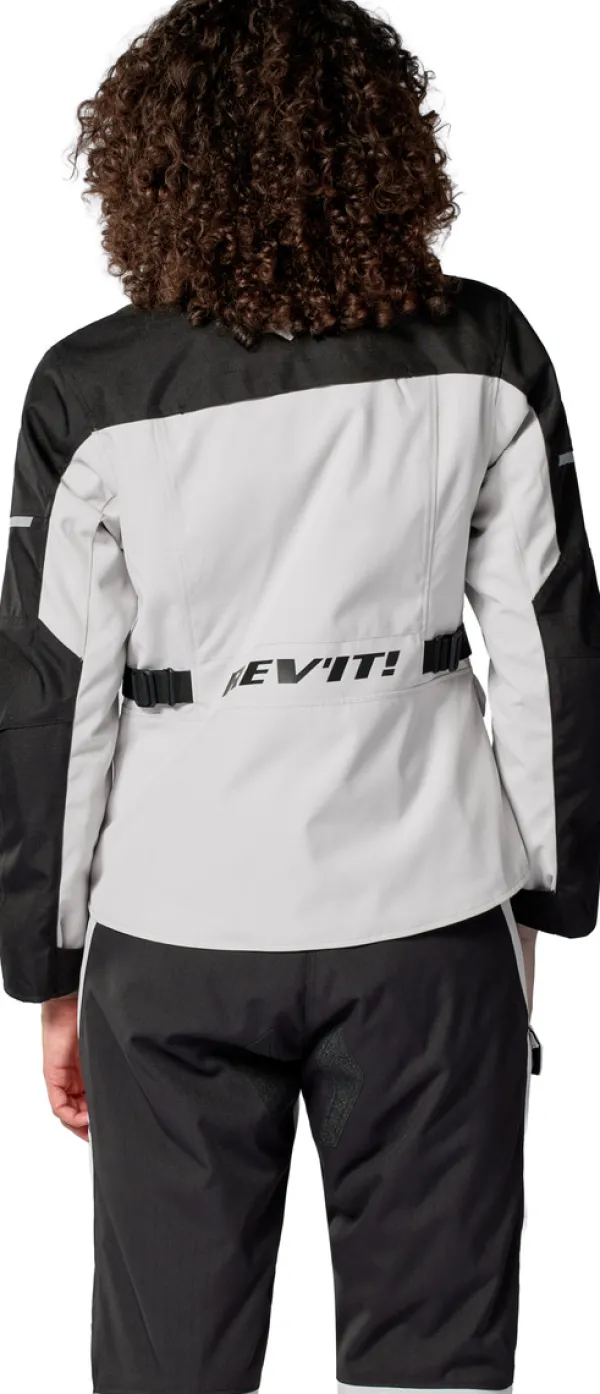 REV'IT Motorjassen-Convergent H2O Ladies Motorjas Silver/Black