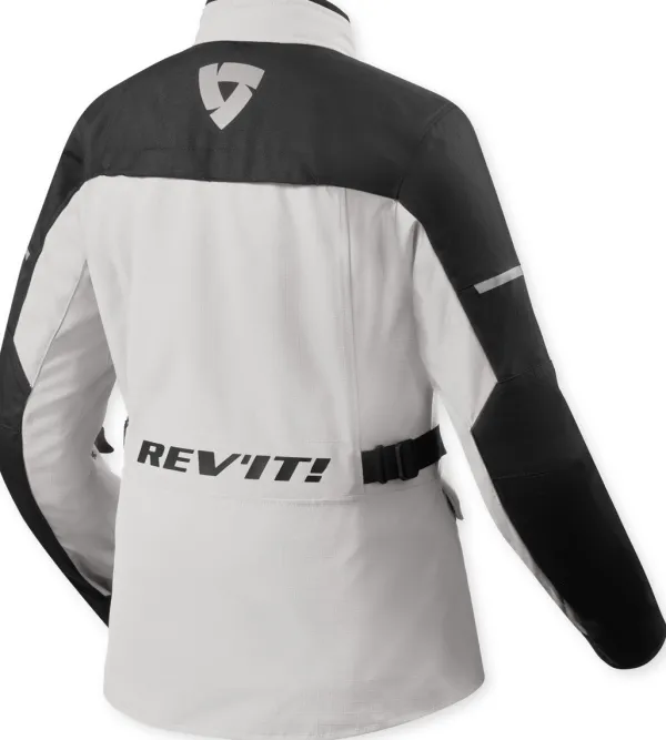 REV'IT Motorjassen-Convergent H2O Ladies Motorjas Silver/Black