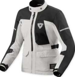 REV'IT Motorjassen-Convergent H2O Ladies Motorjas Silver/Black