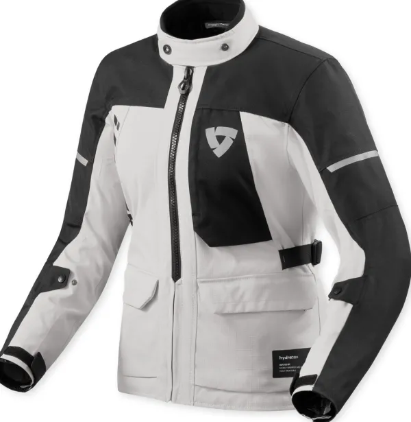 REV'IT Motorjassen-Convergent H2O Ladies Motorjas Silver/Black