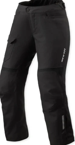 REV'IT Motorbroeken-Convergent H2O Ladies Motorbroek Black