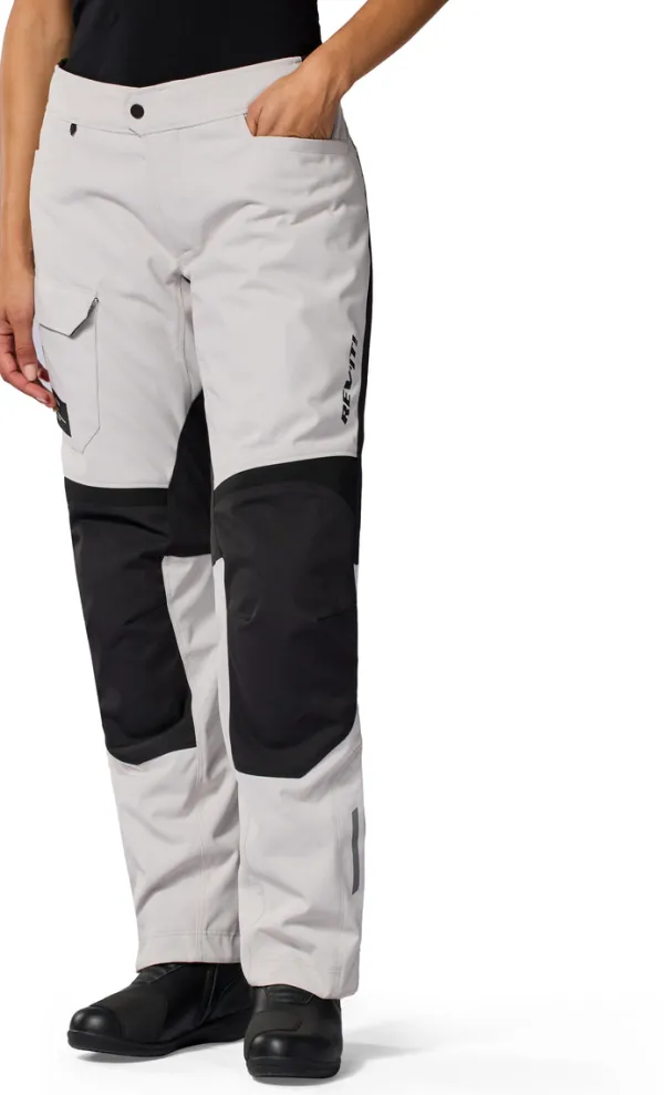 REV'IT Motorbroeken-Convergent H2O Ladies Motorbroek Silver/Black