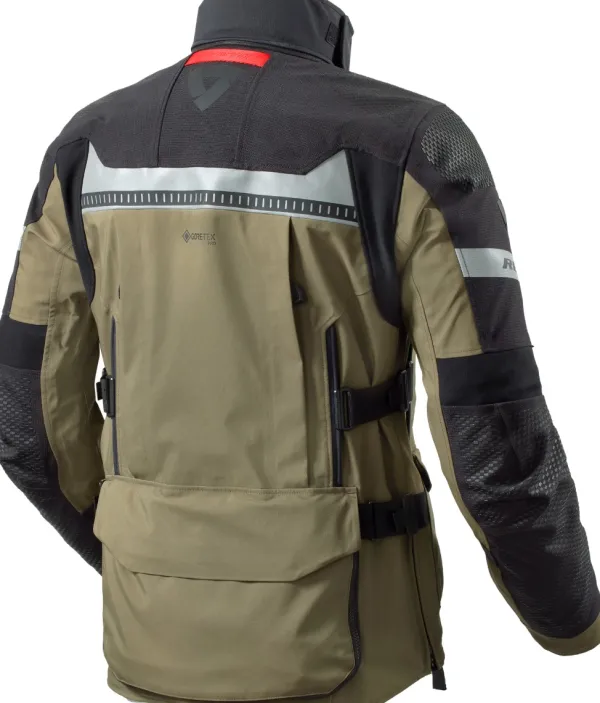 REV'IT Motorjassen-Doinator 3 GTX otorja Back/Dark green