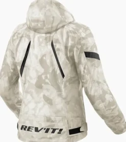 REV'IT Motorjassen-Flare 3 H2O Ladies Motorjas Camo Grey/White