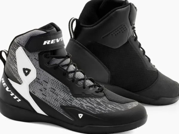 Heren REV'IT Heren Motorschoenen|Casual Motorschoenen-G-Force 2 Air Shoes Black/Grey