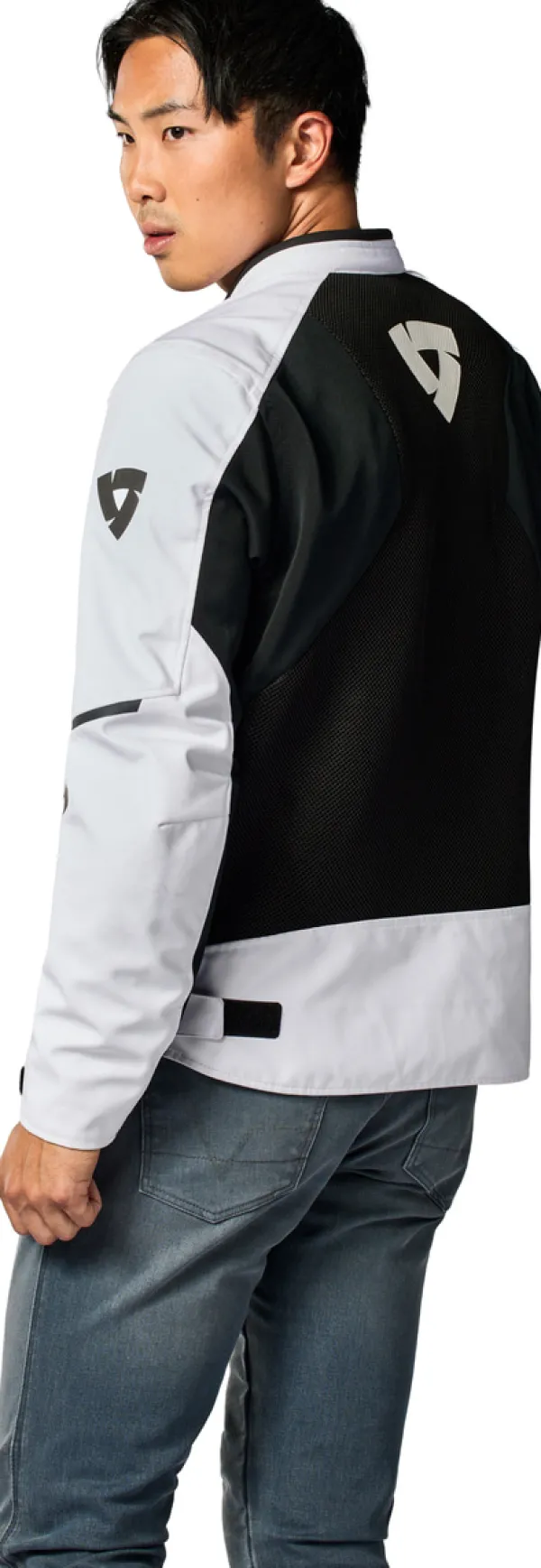 REV'IT Motorjassen-GT-R 4 Air otorja Back/White
