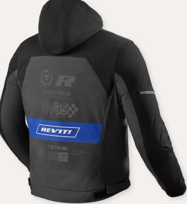 REV'IT Motorjassen-Hate H2O otorja Back/Bue
