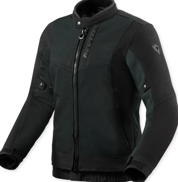 REV'IT Motorjassen-Highcrest H2O Ladies Motorjas Black