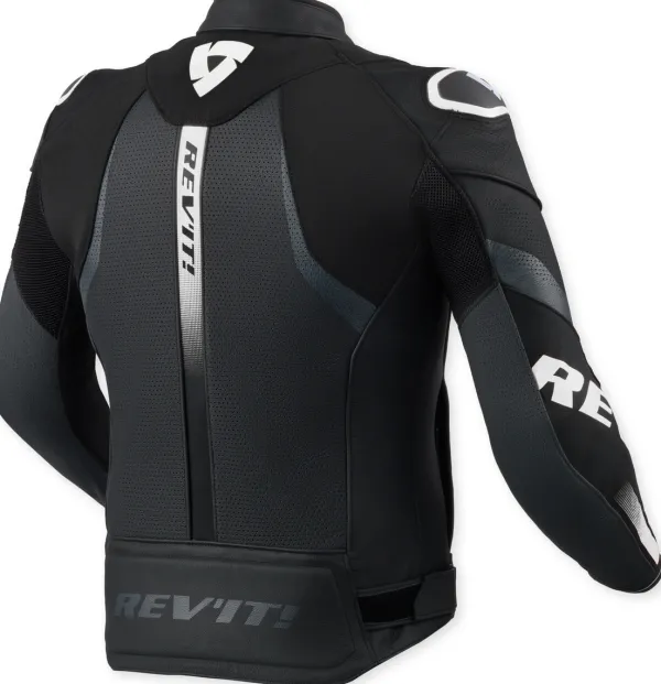 REV'IT Motorjassen-Hyperspeed 3 Air Motorjas Black/White