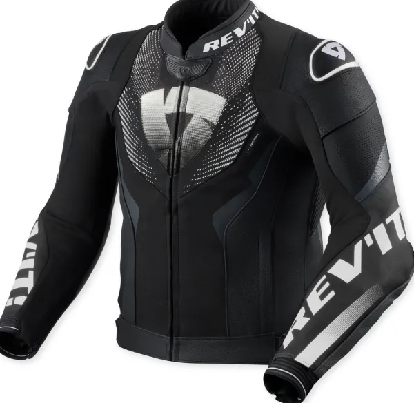 REV'IT Motorjassen-Hyperspeed 3 Air Motorjas Black/White