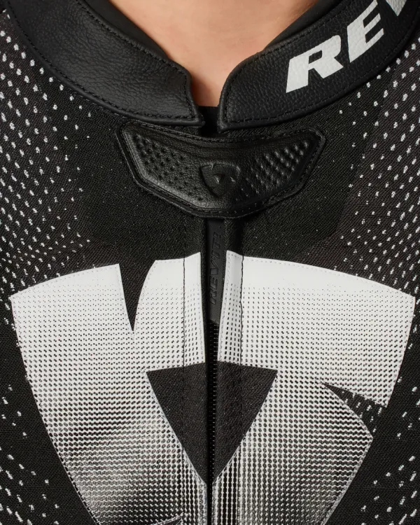 REV'IT Motorjassen-Hyperspeed 3 Air Motorjas Black/White