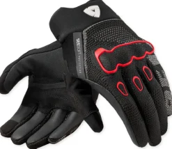 REV'IT Motorhandschoenen-Hyperpeed 3 Gove Back/Neon Red