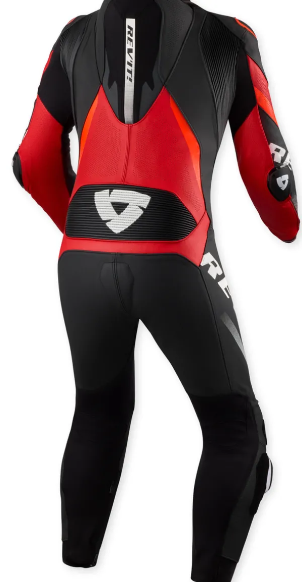 REV'IT Motorpakken-Hyperspeed 3 One Piece Black/Neon Red