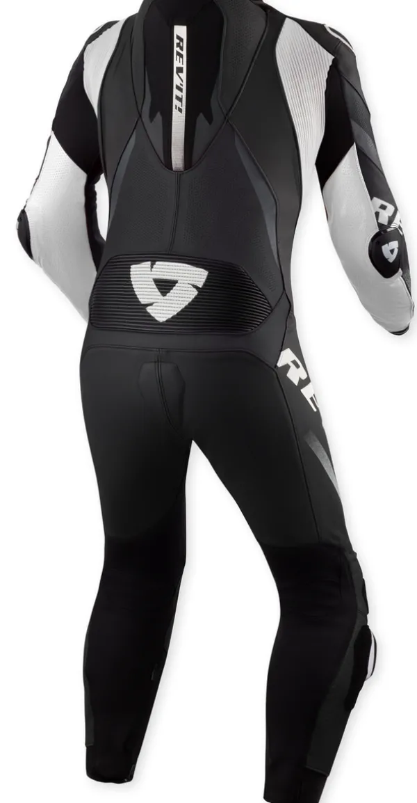 REV'IT Motorpakken-Hyperspeed 3 One Piece Black/White
